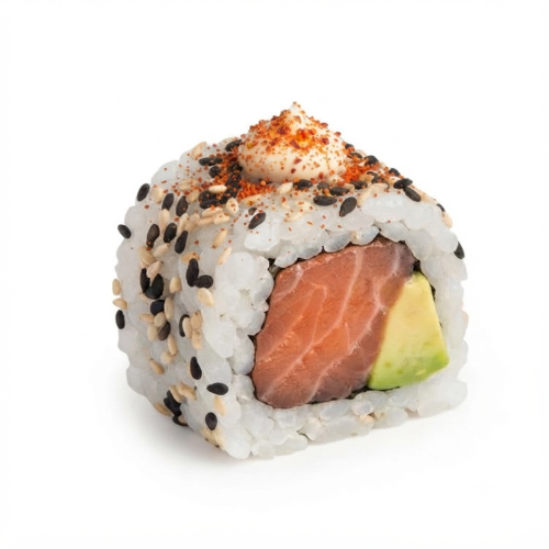 URAMAKI SALMON TOPPING